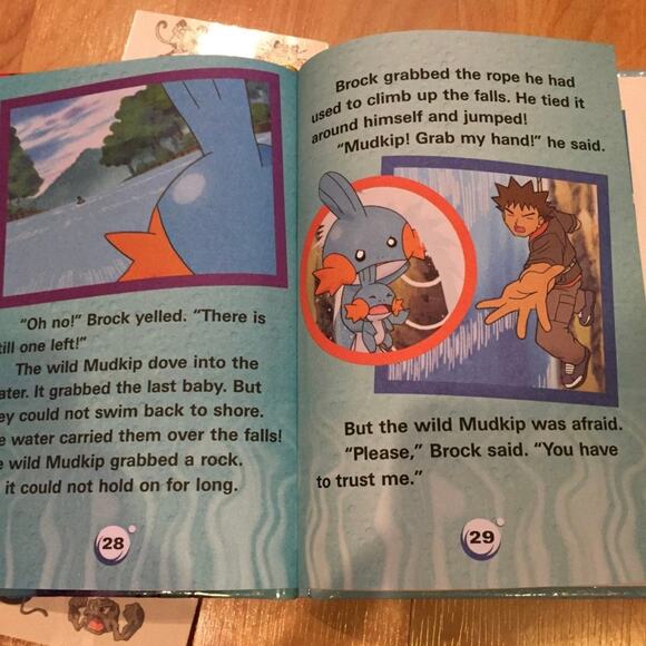Pokemon Minifigures Mudkip Book And Temporary Tattoos - Picture 4 of 5